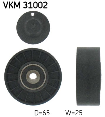 Styrrulle, drivrem Skf VKM 31002 SKF