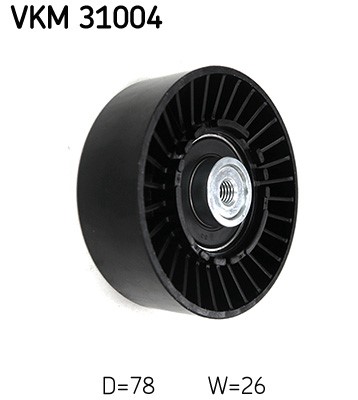 Spännrulle, Drivrem 120A, Fram, Bak, Upptill Skf VKM 31004 SKF