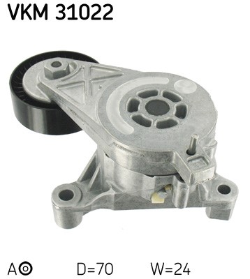Spännrulle, Drivrem, Upptill Skf VKM 31022 SKF