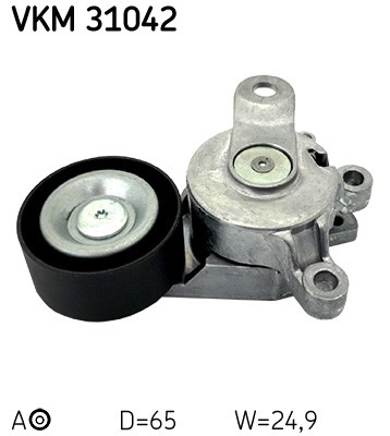 Spännrulle, Drivrem, Mitt till höger, Vänster övre, Mitt, Upptill SKF