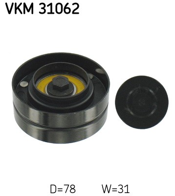 Styrrulle, drivrem Skf VKM 31062 SKF