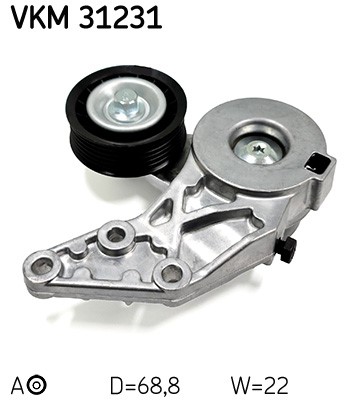 Spännrulle, Drivrem, Mitt Skf VKM 31231 SKF