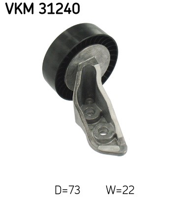 Styrrulle, drivrem, Höger nedtill Skf VKM 31240 SKF