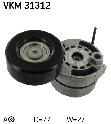 Spännrulle, Drivrem, Mitt Skf VKM 31312 SKF