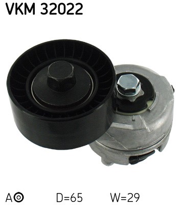 Spännrulle, Drivrem, Nedre Skf VKM 32022 SKF