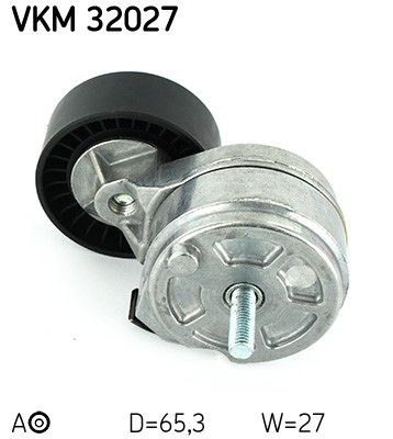 Spännrulle, Drivrem, Vänster undre, Nedre, Vänster Skf VKM 32027 SKF
