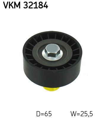 Styrrulle, drivrem, Vänster övre, Upptill Skf VKM 32184 SKF