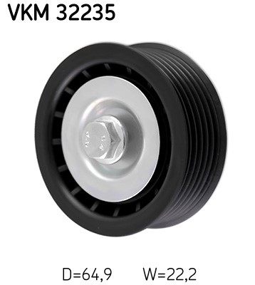 Styrrulle, drivrem, Vänster övre, Upptill Skf VKM 32235 SKF Styrrulle, drivrem, Vänster övre, Upptill Skf VKM 32235 SKF