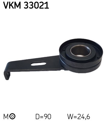 Spännrulle, Drivrem, Nedre, Mitt Skf VKM 33021 SKF
