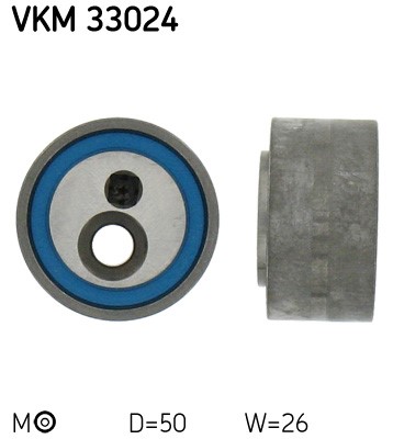 Spännrulle, Drivrem, Vänster undre, Mitt Skf VKM 33024 SKF