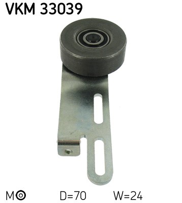 Spännrulle, Drivrem, Nedre, Mitt, Höger Skf VKM 33039 SKF