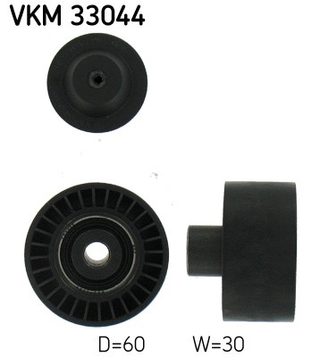 Styrrulle, drivrem Skf VKM 33044 SKF