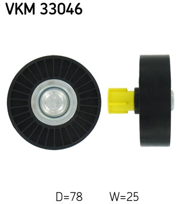 Styrrulle, drivrem Skf VKM 33046 SKF