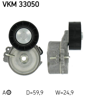 Spännrulle, Drivrem, Upptill Skf VKM 33050 SKF