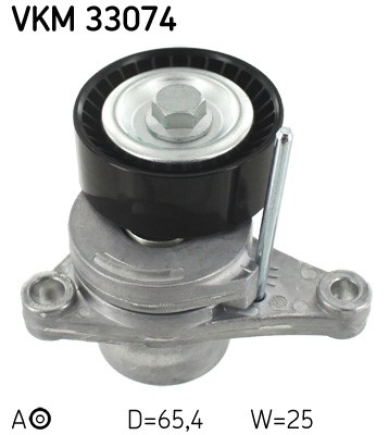 Spännrulle, Drivrem, Vänster, Mitt, Upptill SKF