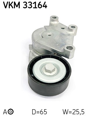 Spännrulle, Drivrem, Vänster övre, Mitt, Upptill, Vänster, Höger SKF