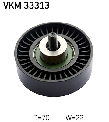 Styrrulle, drivrem, Upptill, Höger, Vänster Skf VKM 33313 SKF