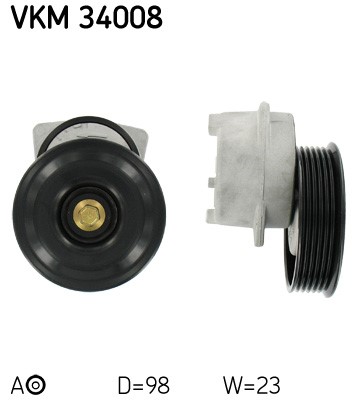 Spännrulle, Drivrem, Höger, Vänster Skf VKM 34008 SKF