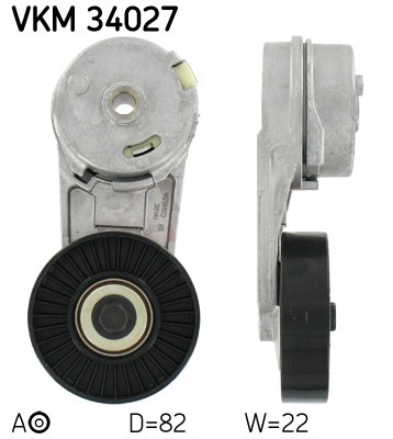 Spännrulle, Drivrem, Mitt, Upptill Skf VKM 34027 SKF