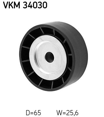 Styrrulle, drivrem, Mitt till höger, Mitt, Höger Skf VKM 34030 SKF Styrrulle, drivrem, Mitt till höger, Mitt, Höger Skf VKM 34030 SKF