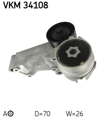 Spännrulle, Drivrem, Vänster Skf VKM 34108 SKF