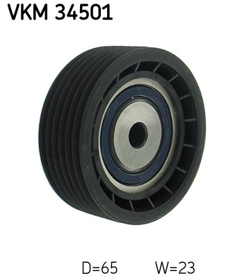 Styrrulle, drivrem, Vänster övre Skf VKM 34501 SKF