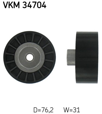Styrrulle, drivrem, Upptill Skf VKM 34704 SKF