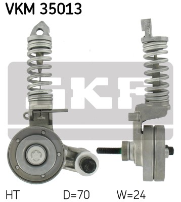 Spännrulle, Drivrem, Mitt Skf VKM 35013 SKF