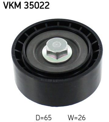 Styrrulle, drivrem, Höger, Upptill Skf VKM 35022 SKF