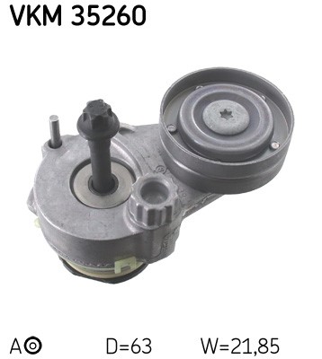 Spännrulle, Drivrem, Mitt Skf VKM 35260 SKF
