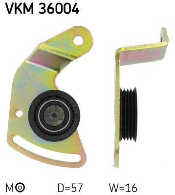 Spännrulle, Drivrem, Vänster Skf VKM 36004 SKF