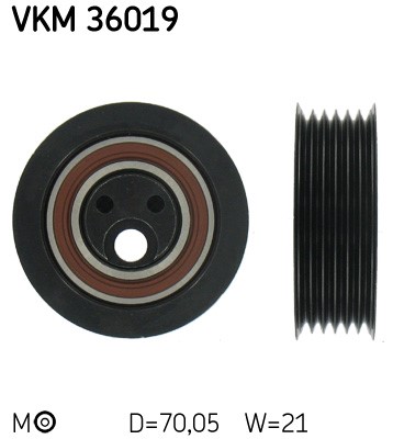 Spännrulle, Drivrem, Vänster övre Skf VKM 36019 SKF