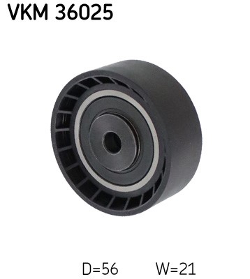 Styrrulle, drivrem, Vänster övre, Upptill Skf VKM 36025 SKF