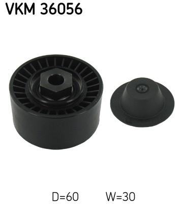 Spännrulle, Drivrem, Upptill, Mitt Skf VKM 36056 SKF