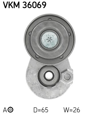 Spännrulle, Drivrem, Mitt Skf VKM 36069 SKF