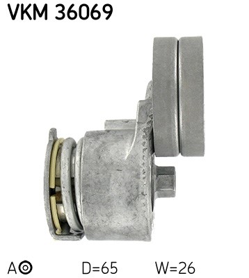 Spännrulle, Drivrem, Mitt Skf VKM 36069 SKF
