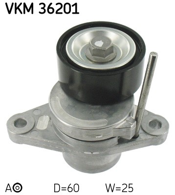 Spännrulle, Drivrem, Mitt, Vänster Skf VKM 36201 SKF