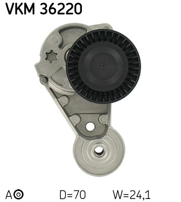 Spännrulle, Drivrem, Mitt Skf VKM 36220 SKF
