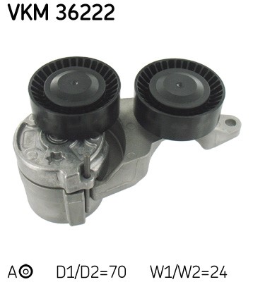 Spännrulle, Drivrem, Mitt Skf VKM 36222 SKF Spännrulle, Drivrem, Mitt Skf VKM 36222 SKF