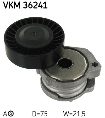 Spännrulle, Drivrem, Upptill, Mitt Skf VKM 36241 SKF