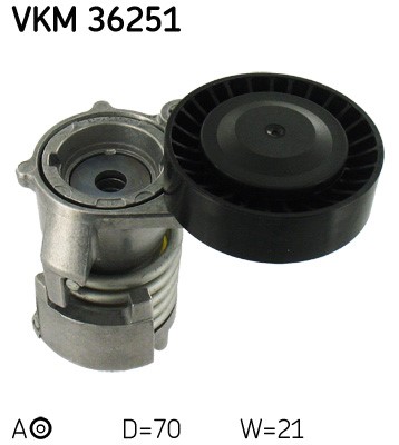 Spännrulle, Drivrem, Upptill Skf VKM 36251 SKF
