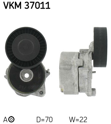 Spännrulle, Drivrem, Mitt, Höger Skf VKM 37011 SKF Spännrulle, Drivrem, Mitt, Höger Skf VKM 37011 SKF