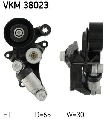 Spännrulle, Drivrem, Höger nedtill Skf VKM 38023 SKF