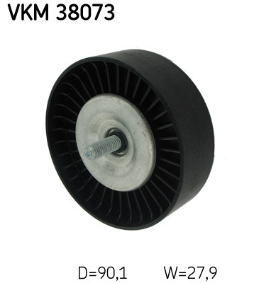 Styrrulle, drivrem, Vänster övre Skf VKM 38073 SKF