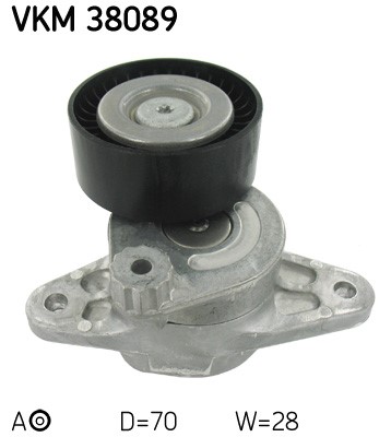 Spännrulle, Drivrem, Höger nedtill Skf VKM 38089 SKF Spännrulle, Drivrem, Höger nedtill Skf VKM 38089 SKF