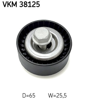 Styrrulle, drivrem, Höger nedtill, Höger upptill, Mitt till vänst SKF Styrrulle, drivrem, Höger nedtill, Höger upptill, Mitt till vänst SKF
