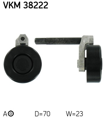 Spännrulle, Drivrem, Fram Skf VKM 38222 SKF