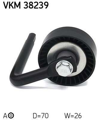 Spännrulle, Drivrem, Fram, Bak, Höger Skf VKM 38239 SKF
