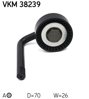 Spännrulle, Drivrem, Fram, Bak, Höger Skf VKM 38239 SKF