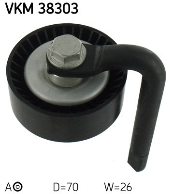 Spännrulle, Drivrem, Fram Skf VKM 38303 SKF